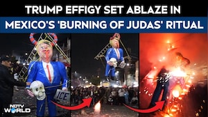 Trump Easter News | Trump Effigy Burnt In Mexico&rsquo;s &lsquo;Burning Of Judas&rsquo; Festival
