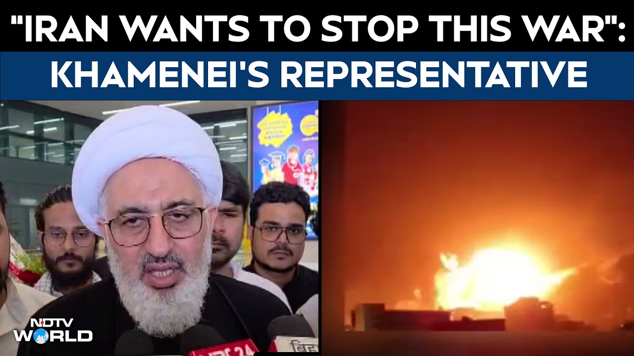 Iran War | "Iran Wants To Stop This War": Khamenei's Representative Amid Ongoing Conflict