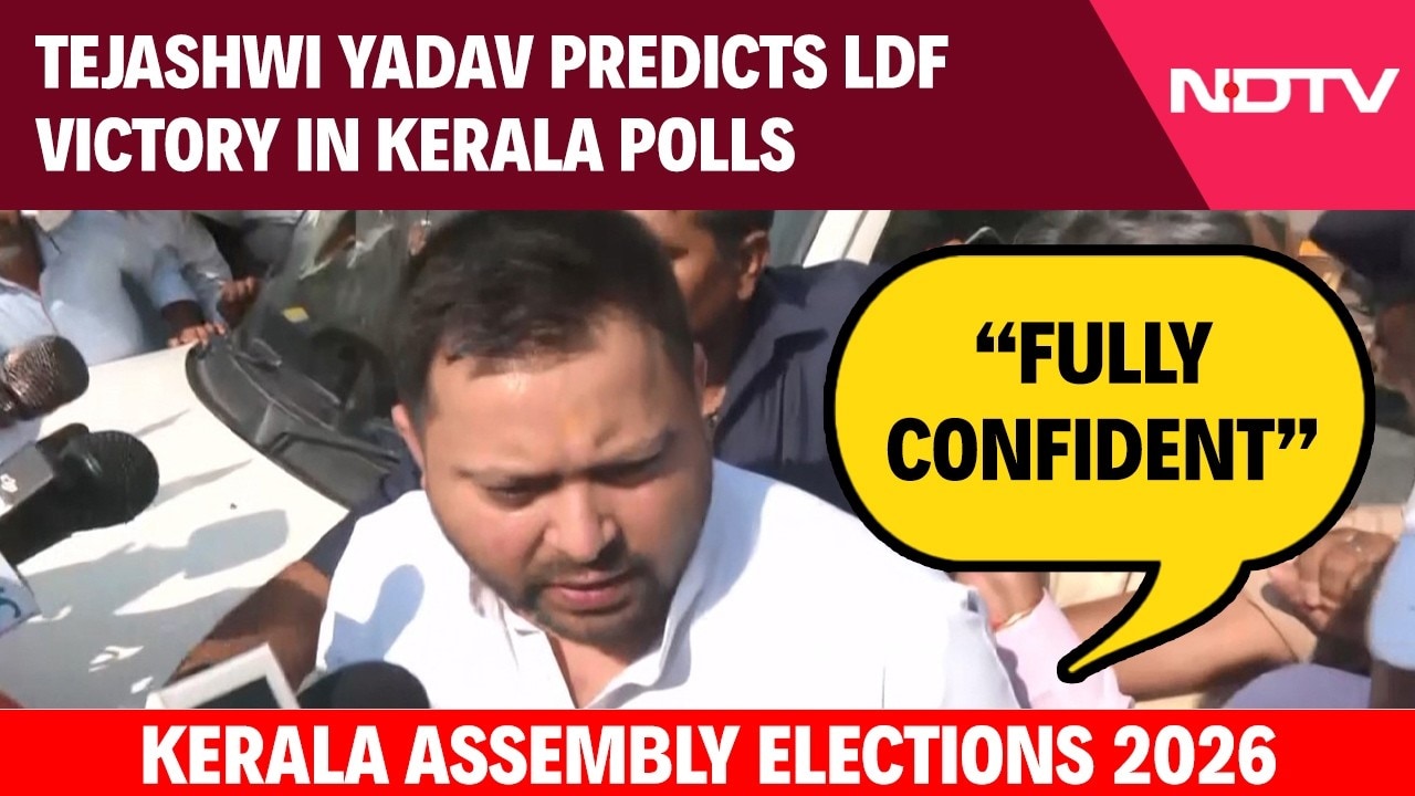 Kerala Elections | 'Fully Confident': Tejashwi Yadav Predicts LDF Victory In Keralam Polls