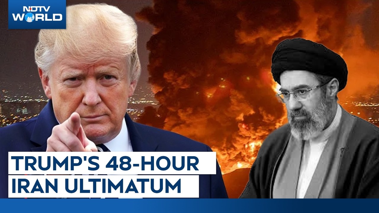 "Tuesday. 8 pm. Eastern Time": Trump's Latest After "Hell" Warning To Iran