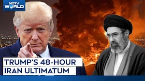 "Tuesday. 8 pm. Eastern Time": Trump's Latest After "Hell" Warning To Iran