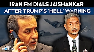 US Iran War | Iran FM Abbas Araghchi Dials EAM Jaishankar After Trump's 'Hell' Warning