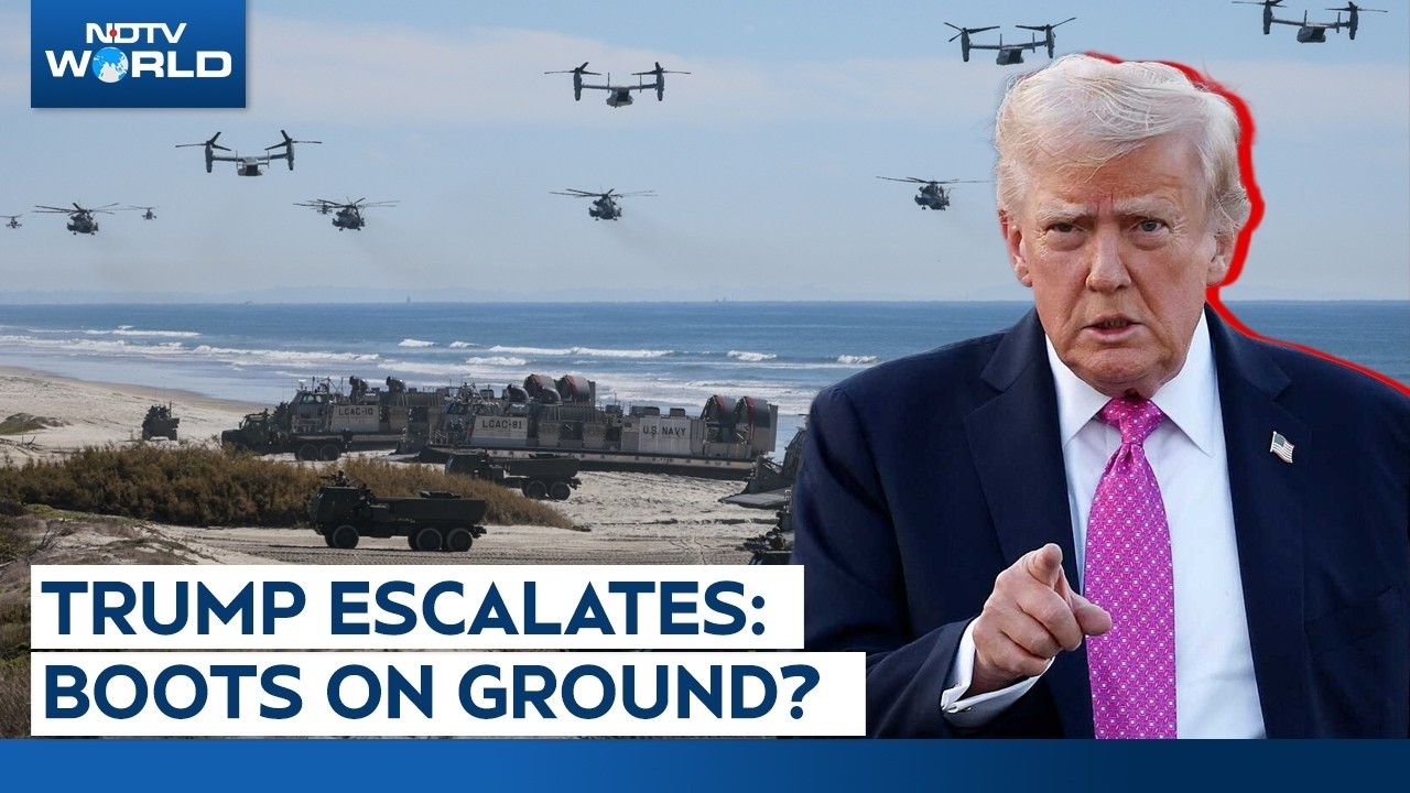 Iran War News | Trump Raises Stakes, Ground Offensive Not Ruled Out