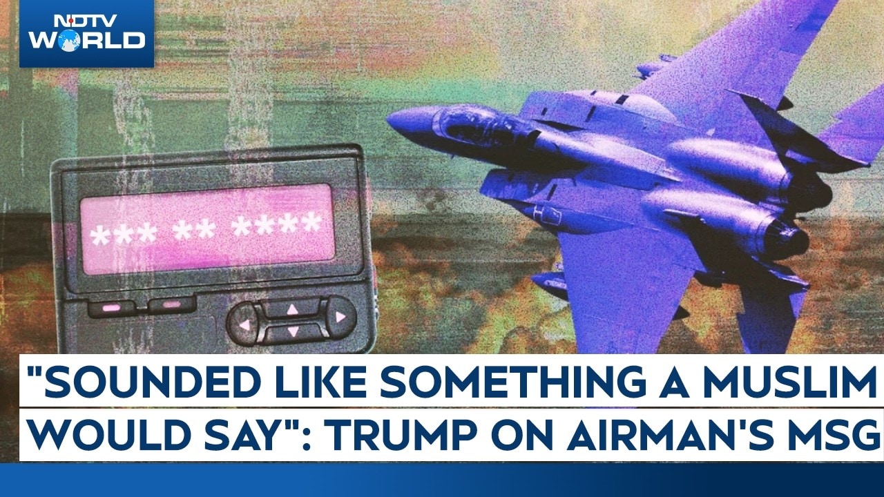 US Airman's Radio Message That Sparked Fear Instead Of Relief In Washington