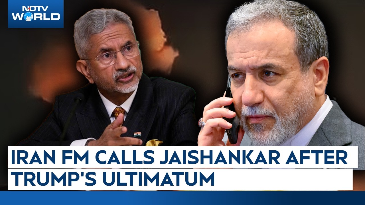 US Iran War | Iran's FM Abbas Araghchi Dials EAM Jaishankar After Trump's 'Hell' Warning