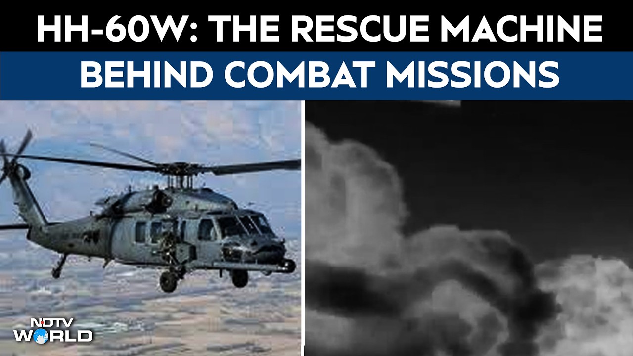 The Machine Behind The Mission: HH-60W's Role In Deep Combat Rescue