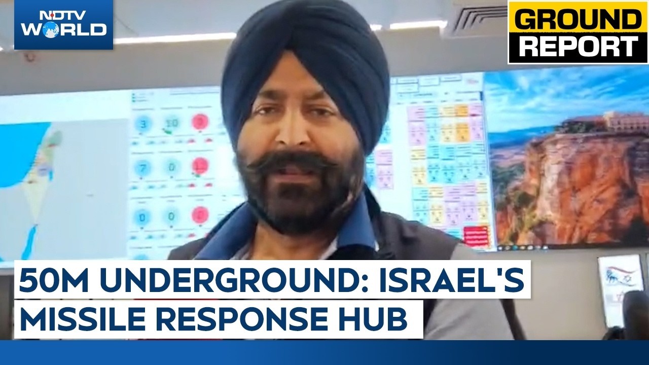 Iran War | NDTV's Exclusive Ground Report Shows Israel's 50m-Deep War Room Ready For Missile Strikes