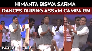 Assam Elections 2026 | CM Himanta Biswa Sarma Dances To The BJP's Campaign Song At Rally In Guwahati