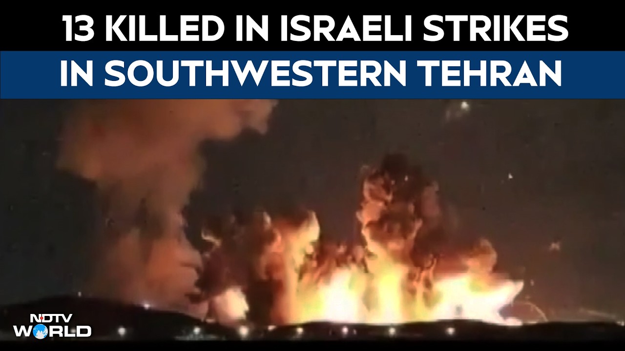 Israel Strikes Iran | At Least 13 People Killed In Israeli Strike On Building In Southwestern Tehran