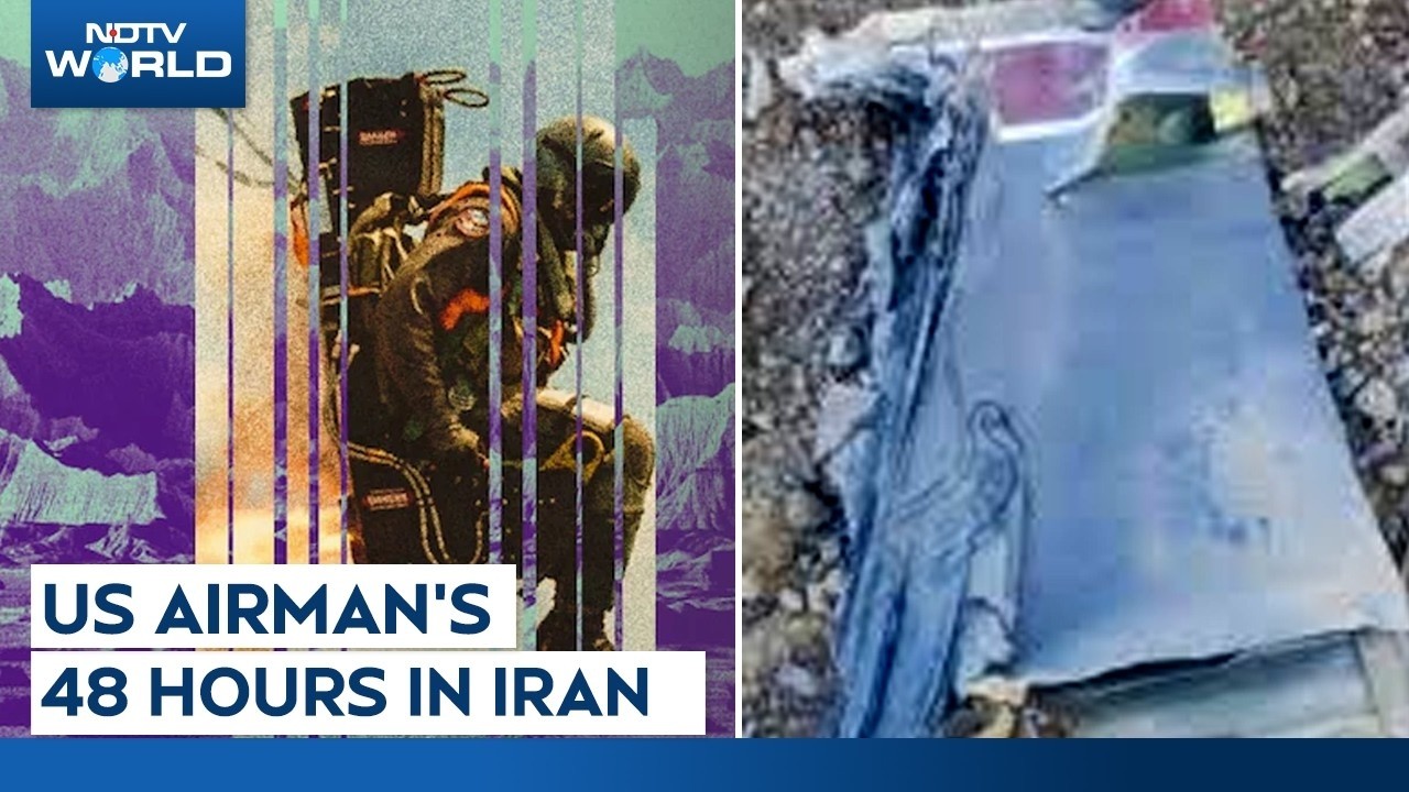 US Pilot Rescue News | 7,000 Feet Up, Alone, Armed With Handgun: US Airman's 48 Hours In Iran