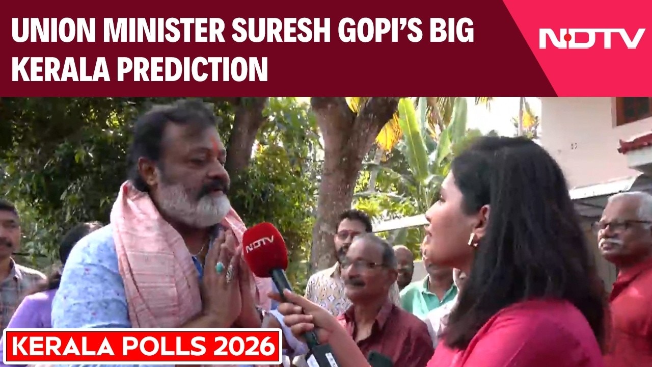 'Results Will Be A Surprise': Suresh Gopi On Kerala Polls