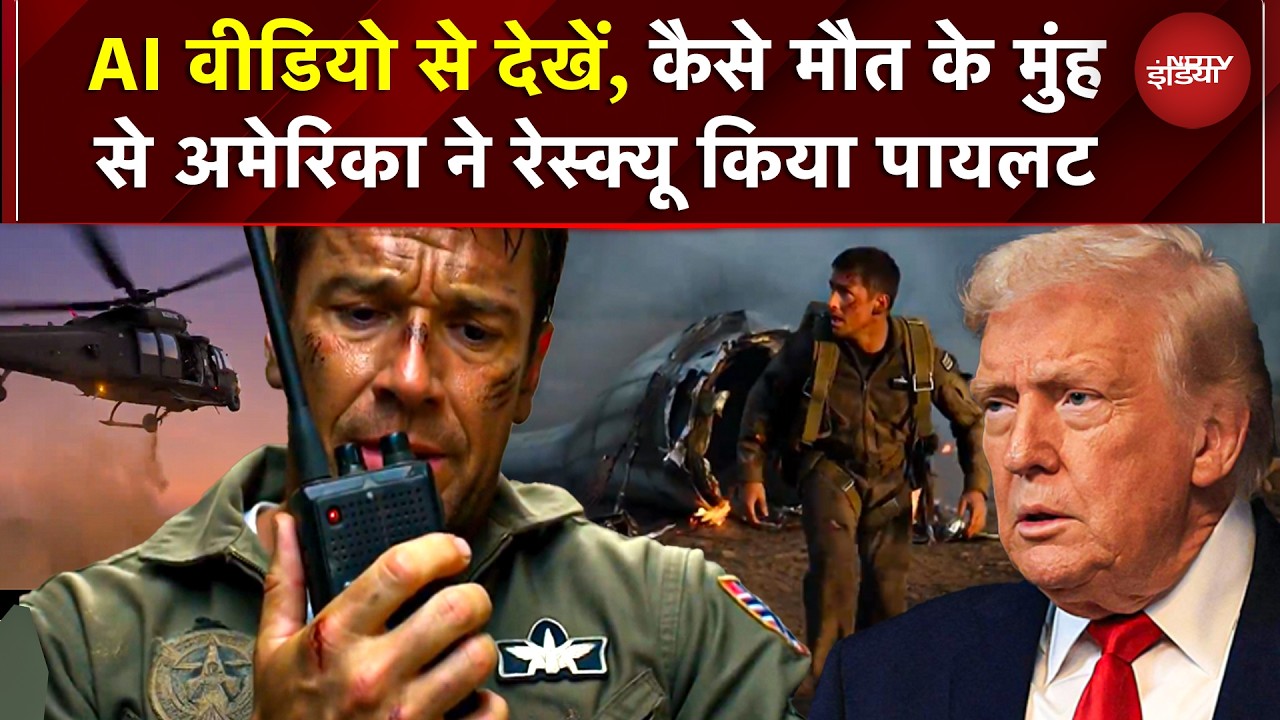 American Pilot Rescue Video: मौत के मुंह से US ने कैसे बचाया Pilot! Iran में सबसे खतरनाक रेस्क्यू