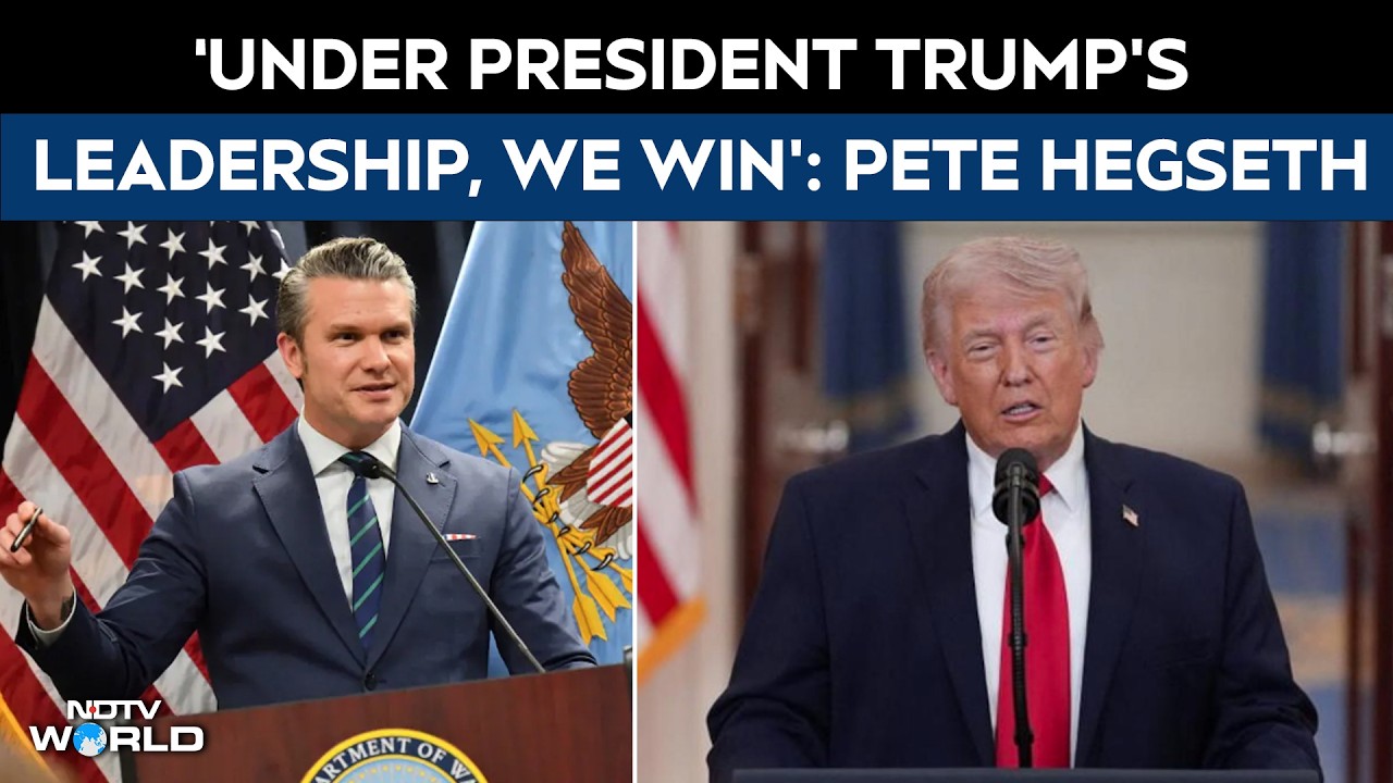 US On Iran | &lsquo;Under President Trump&rsquo;s Leadership, We Win&rsquo;: Pete Hegseth on Iran Rescue Success