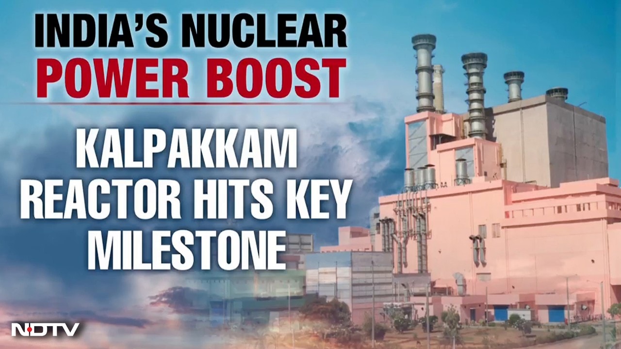 India's Most Advanced Atomic Reactor Reaches Milestone, Attains Criticality