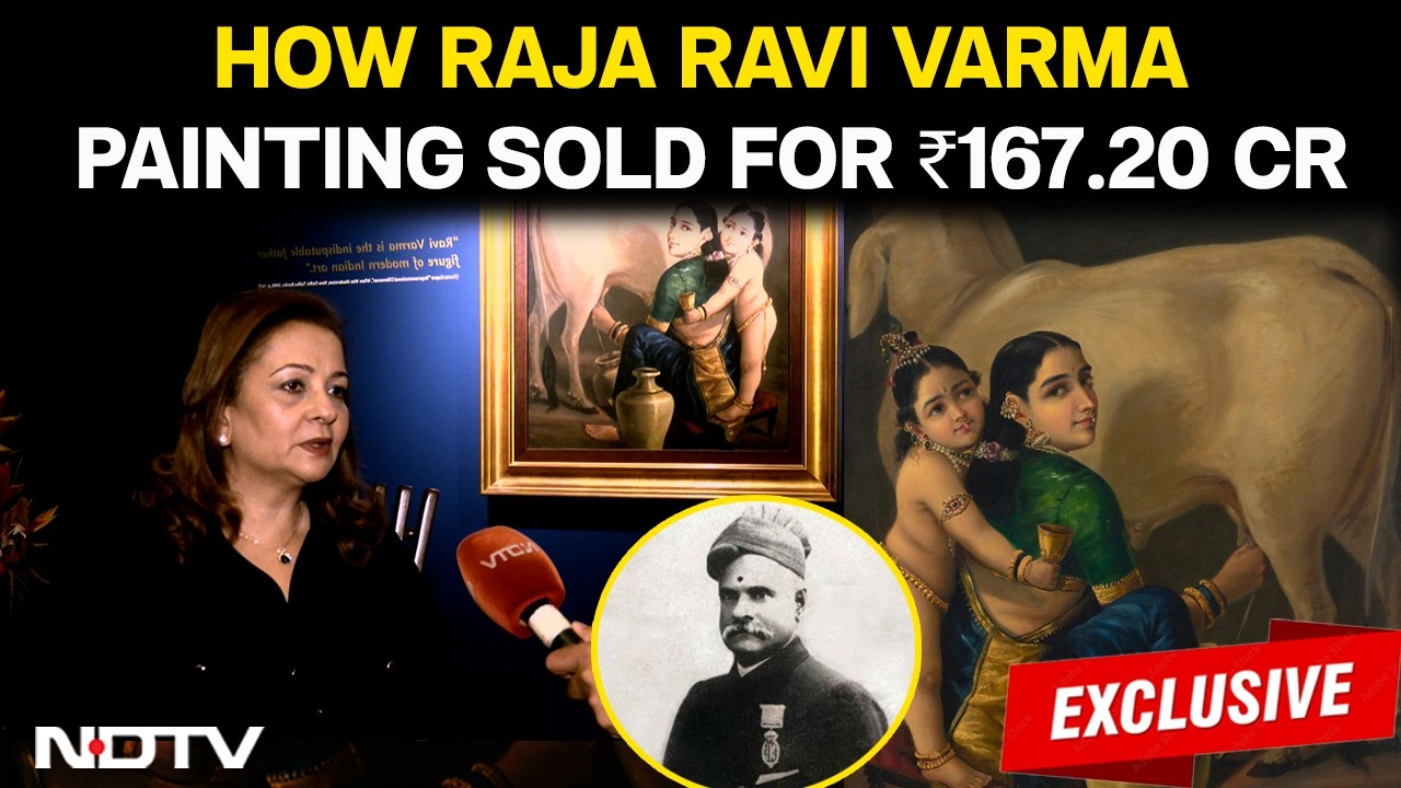 Raja Ravi Varma Painting | How Raja Ravi Varma's Iconic Yashoda & Krishna Painting Fetched Rs 167 Cr