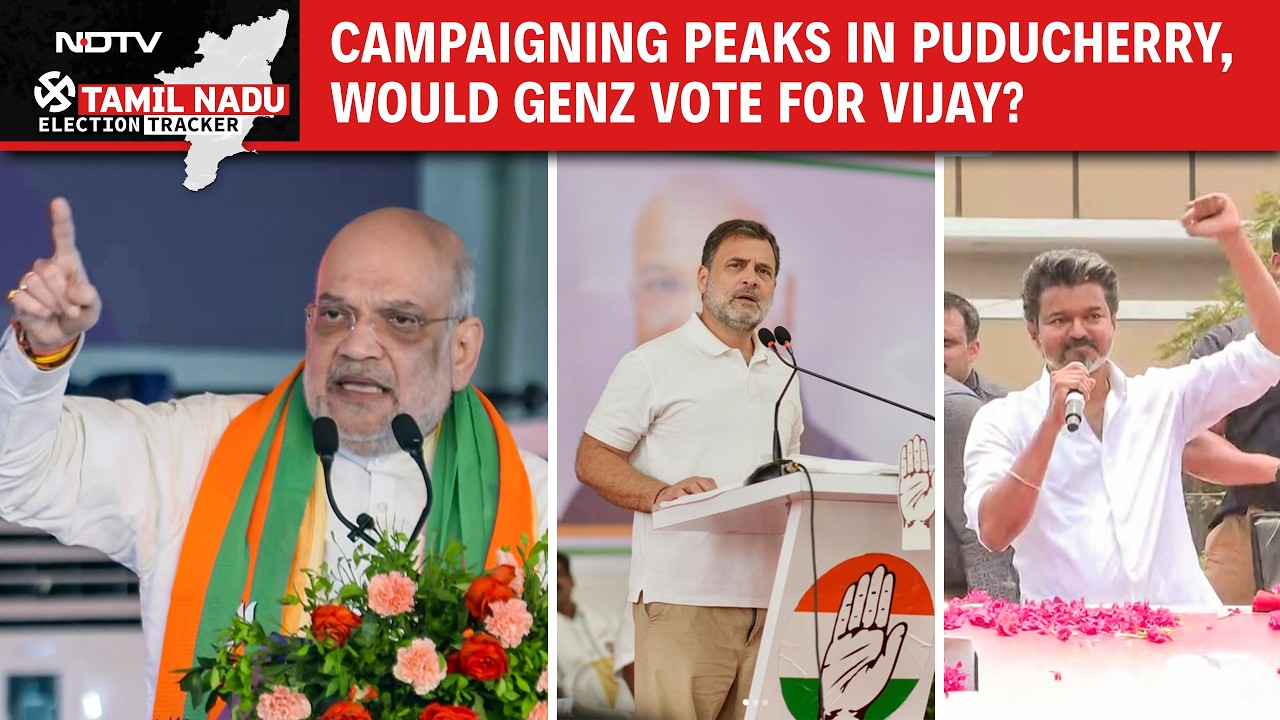 Tamil Nadu Elections 2026 | Campaigning Peaks In Puducherry, Would Genz Actually Vote For Vijay?