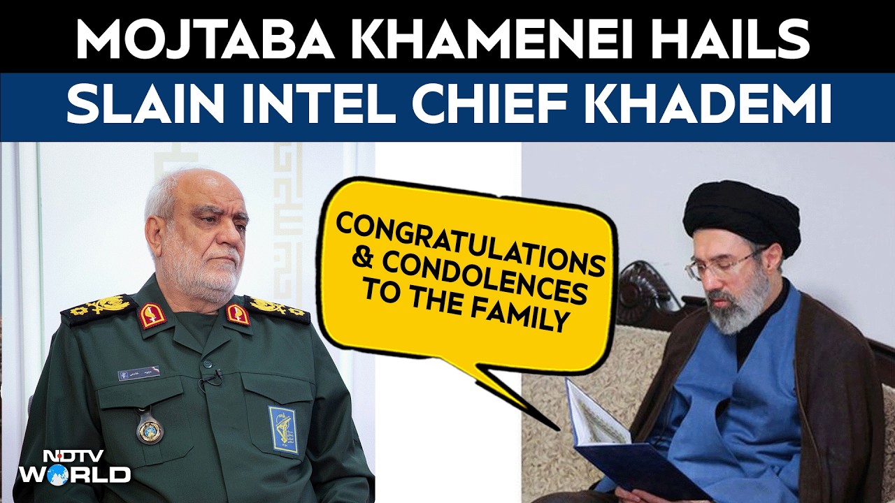 Iran News | Mojtaba Khamenei Expresses Condolences Over Death Of Intel Chief Khademi
