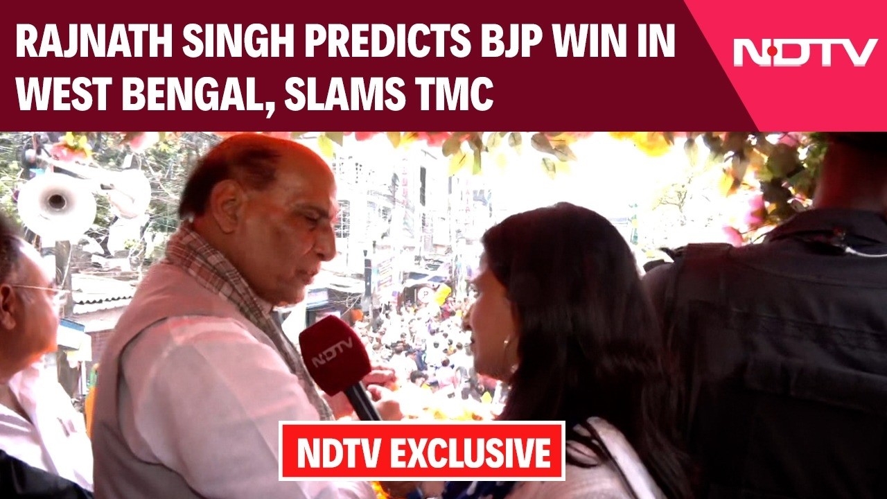 West Bengal Elections 2026 | 'Clear Majority Coming': Rajnath Singh's Big Bengal Claim