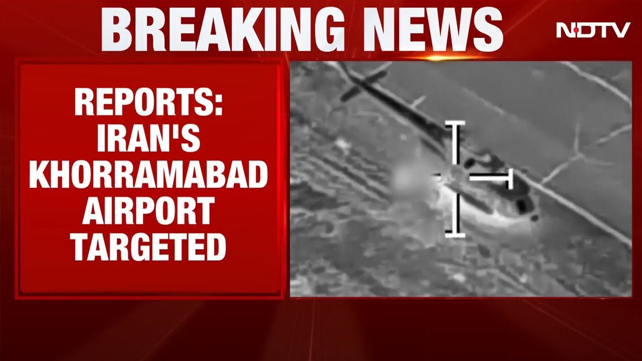 Iran Airport Attacked | Iran's Khorramabad Airport Hit In Fresh US-Israel Strikes