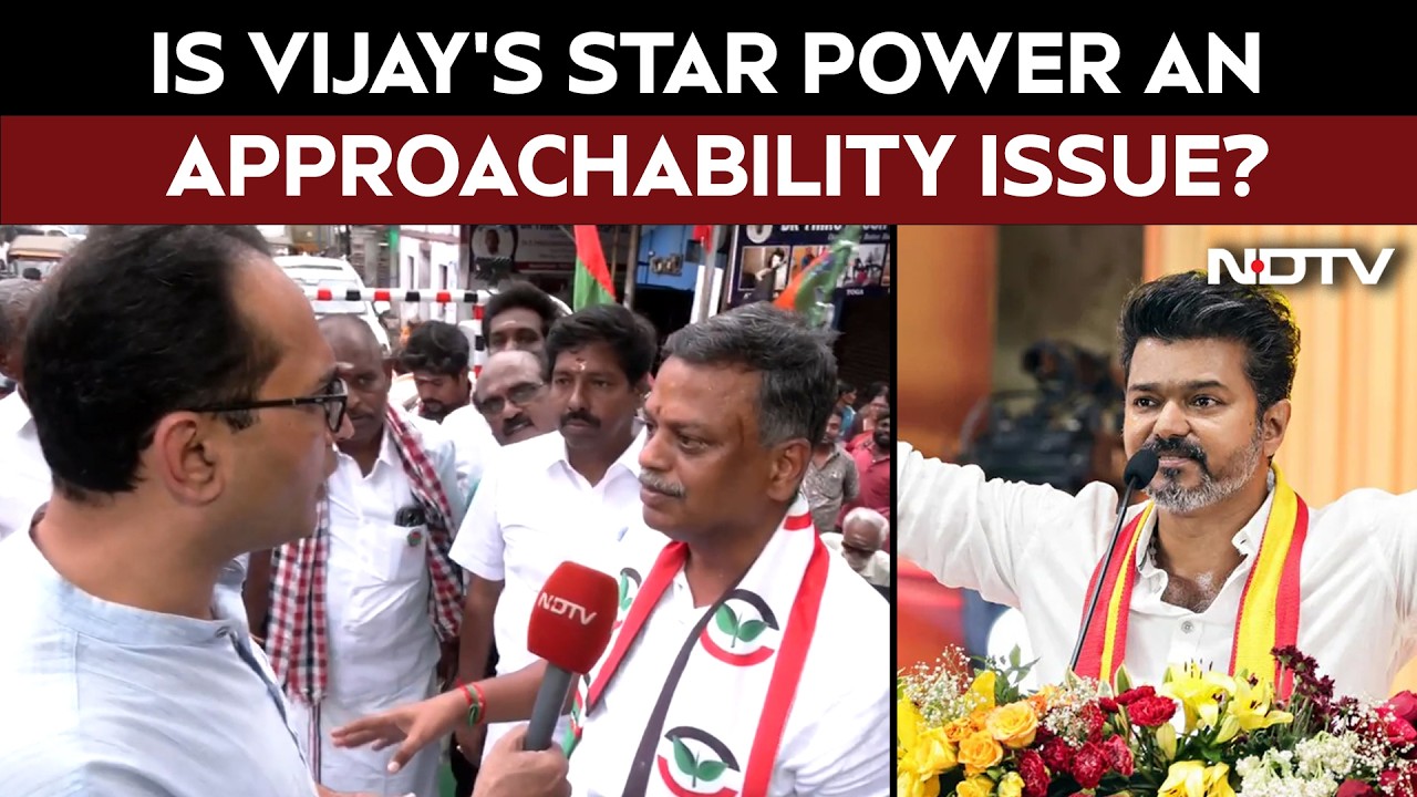 Is Vijay's Star Power An Approachability Issue? NDTV Speaks To AIADMK's Trichy East Candidate