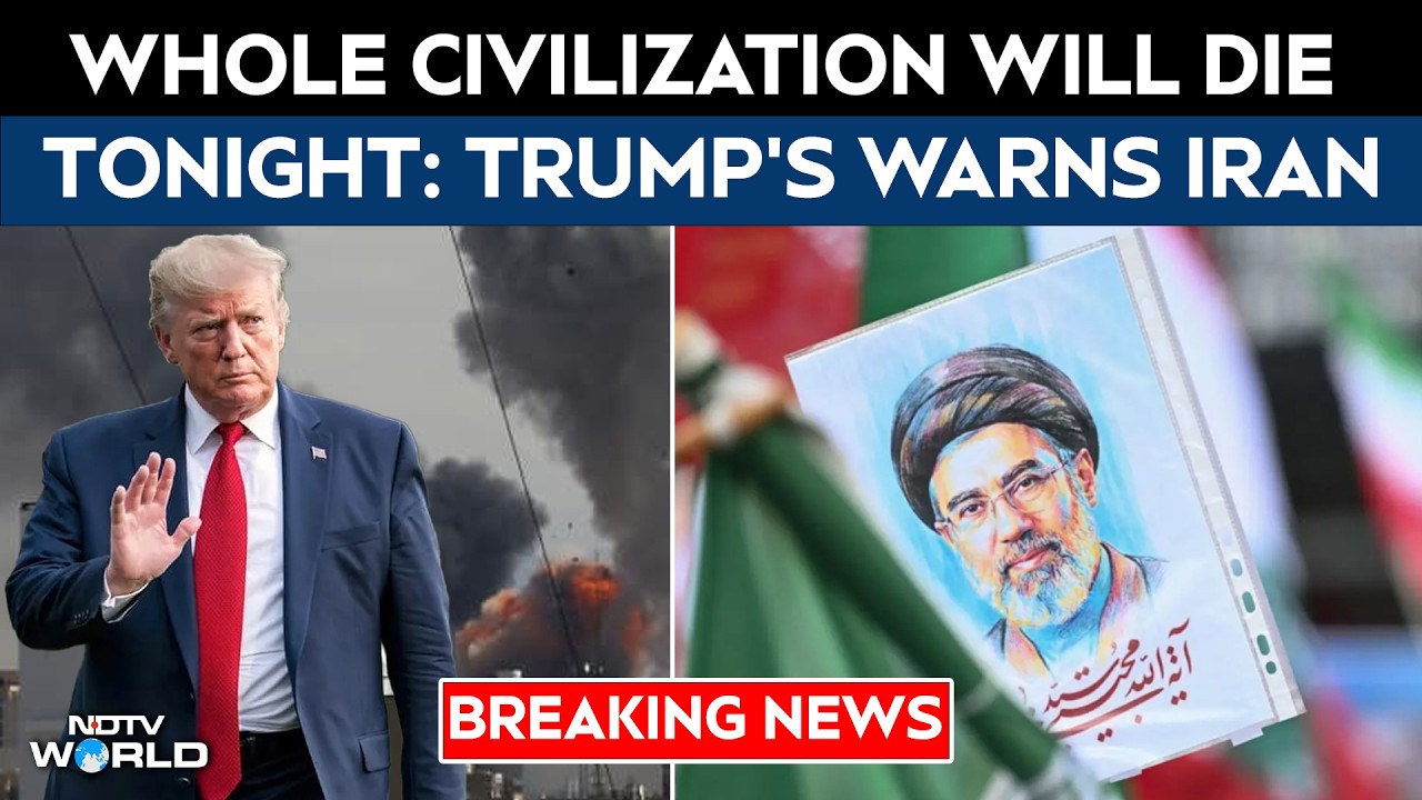 Trump On Iran | Trump Warns &lsquo;Whole Civilisation Will Die&rsquo; If Iran Misses Deal Deadline