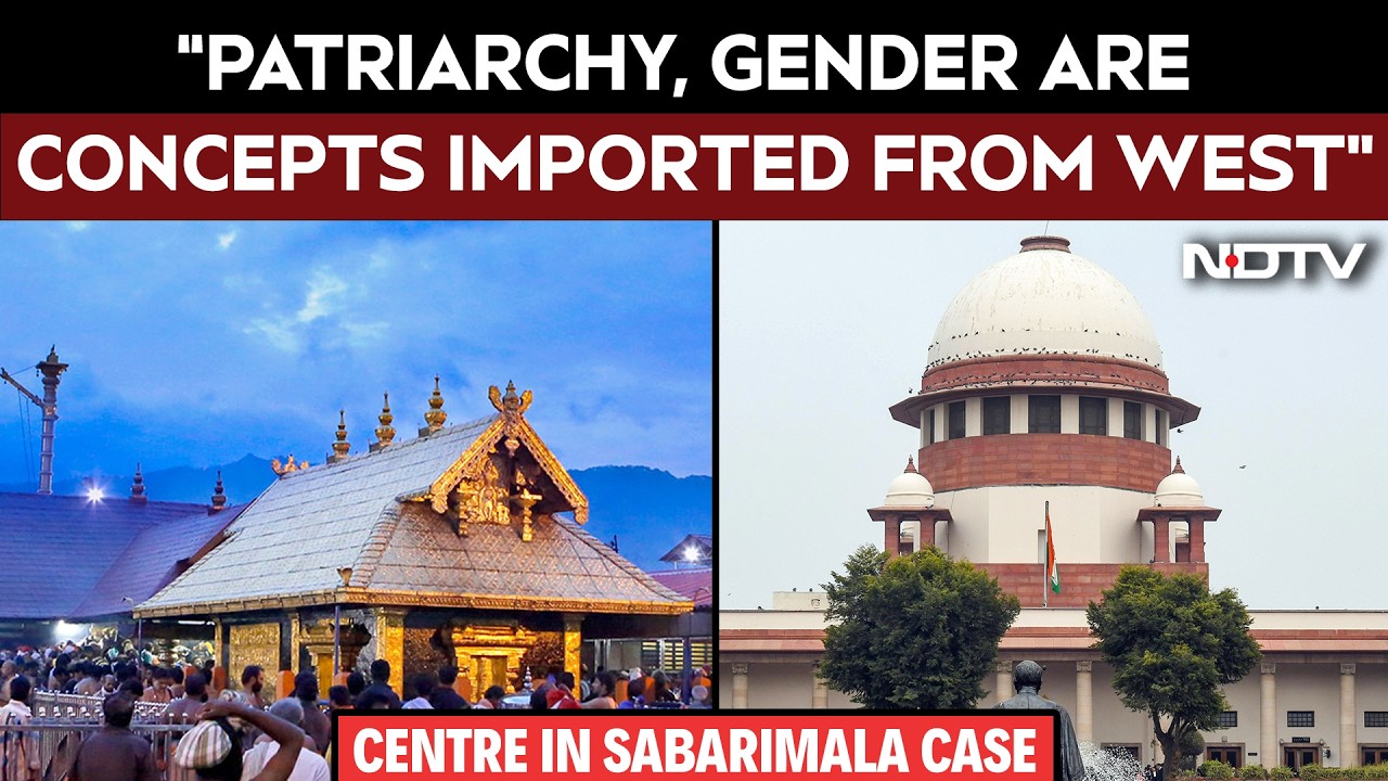 Patriarchy, Gender Are Concepts Imported From West: Centre In Sabarimala Case