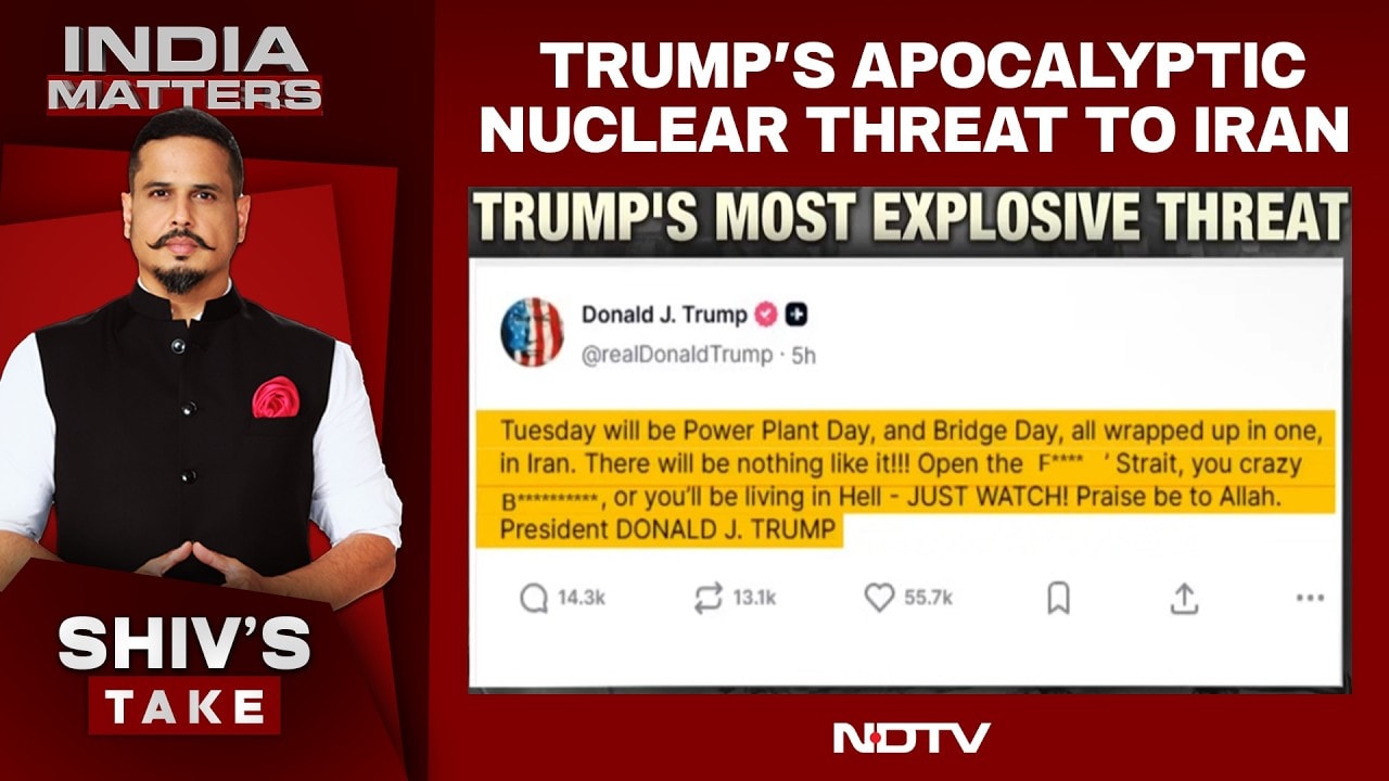 Trump Warns Iran News | Trump Issues Apocalyptic Nuclear Threat to Iran