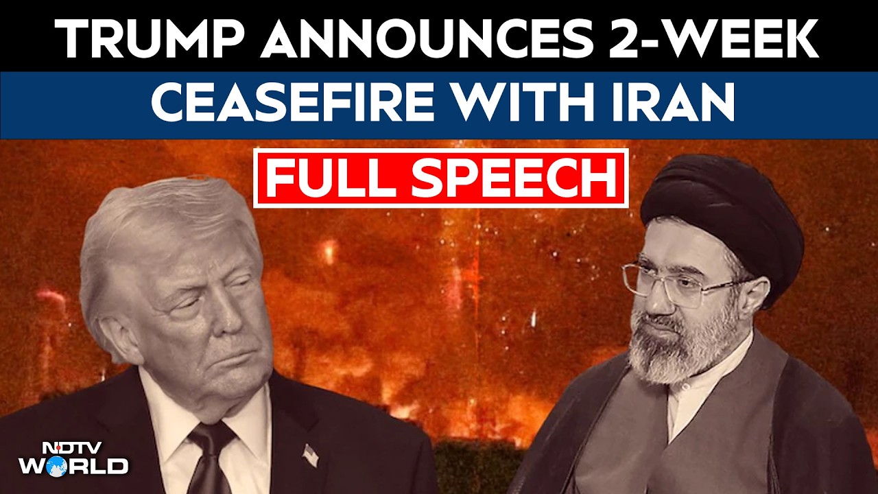Trump Announces 2-Week Ceasefire With Iran