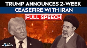Trump Announces 2-Week Ceasefire With Iran