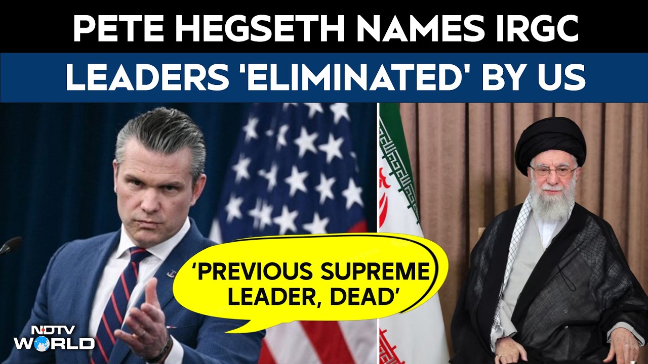 US On Iran Ceasefire | 'Dead': Pete Hegseth Names IRGC Leaders 'Eliminated' By US