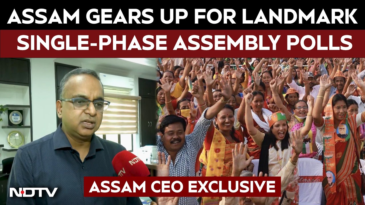Assam Gears Up for Landmark Single-Phase Assembly Polls