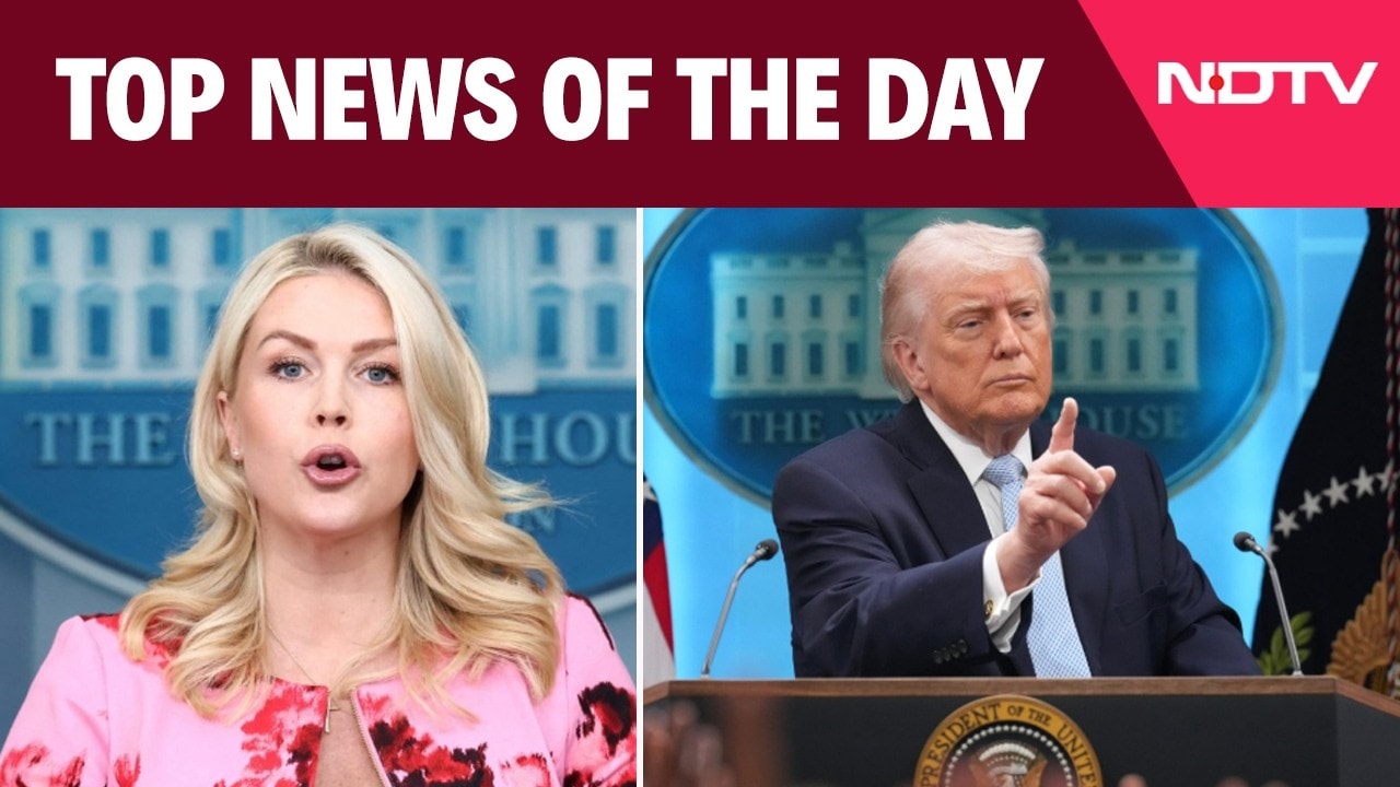 Iran War | White House Holds Briefing As Trump Agrees To Two-Week Ceasefire