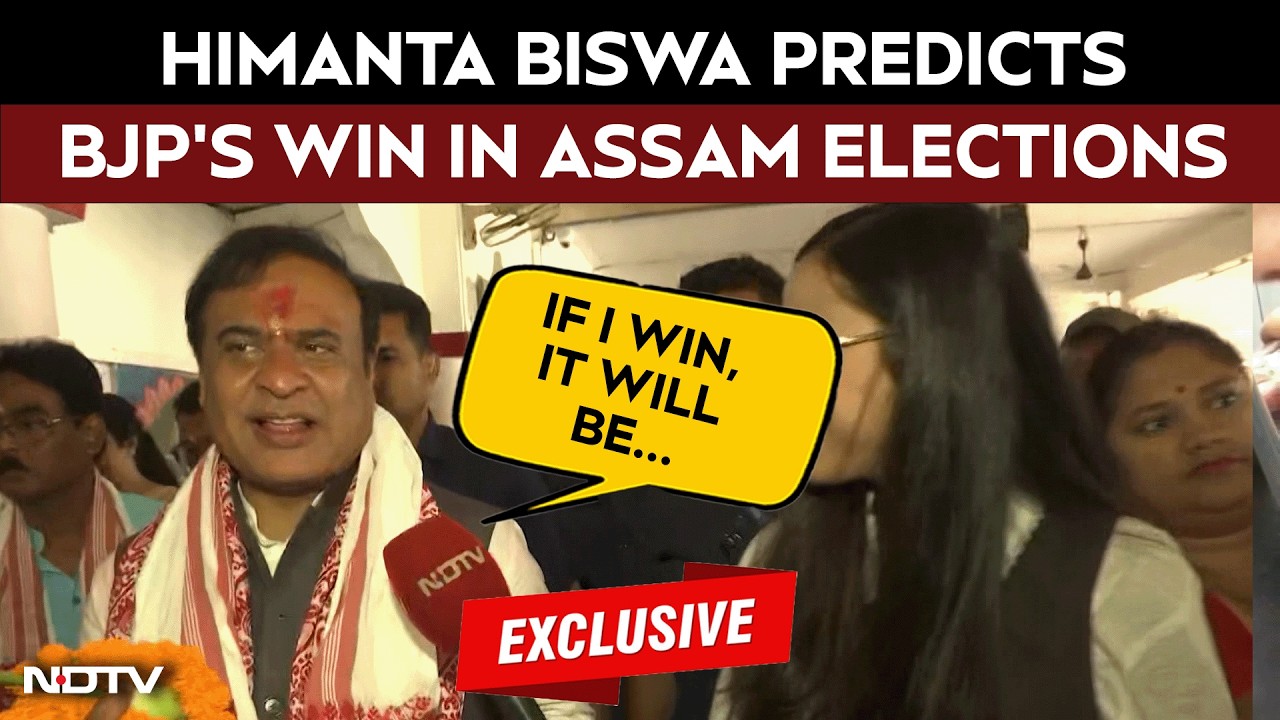 Assam Elections 2026 | "I Feel Good...": Assam CM Himanta Biswa Sarma Speaks To NDTV On Polling Day
