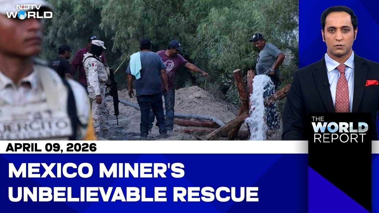 Mexico News | Watch: Mexican Miner's Dramatic Escape after being Trapped for 14 Days