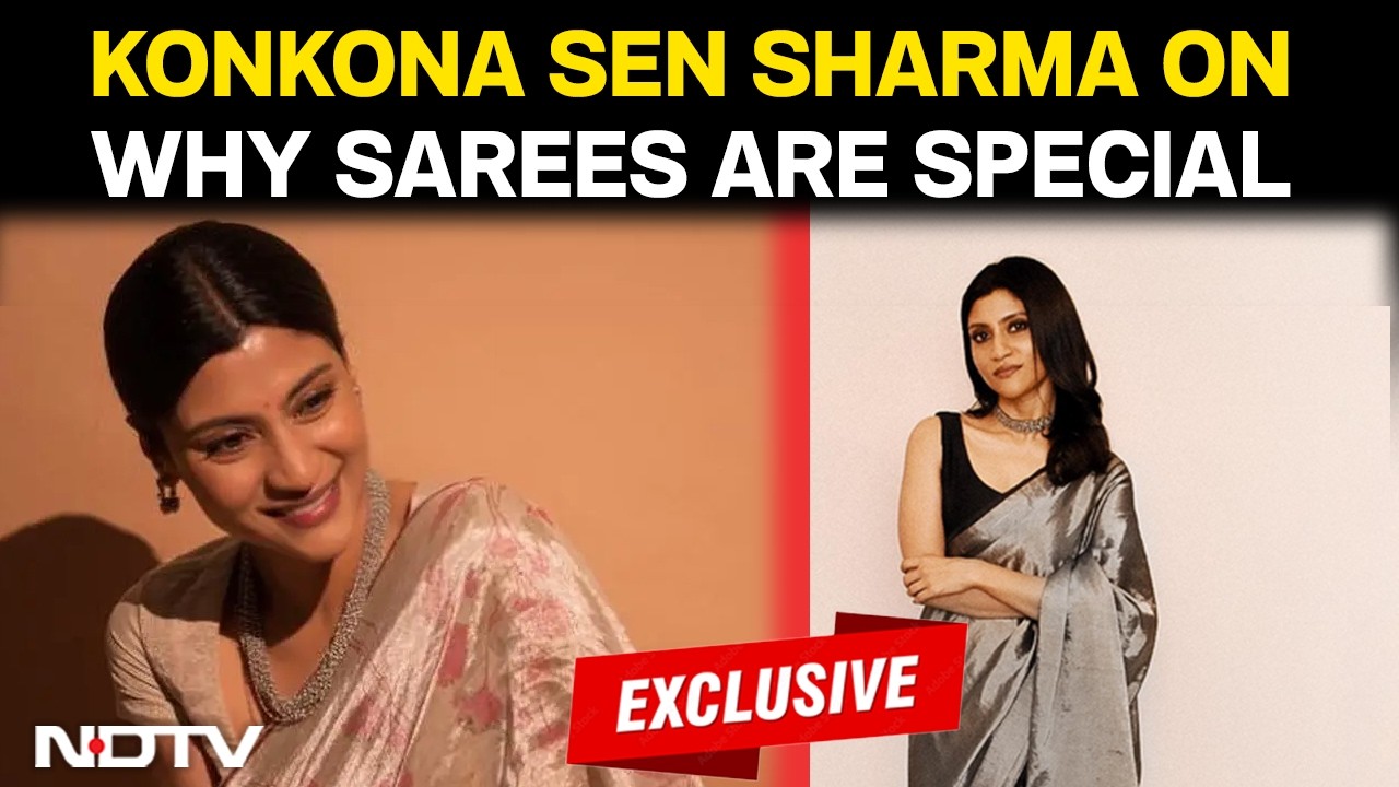 Konkona Sen Interview | Konkona Sen Sharma On Why Sarees Are More Than Just Clothing