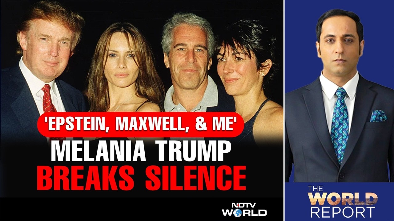 Melania Breaks Silence: The Stories Are Completely False | Epstein Files