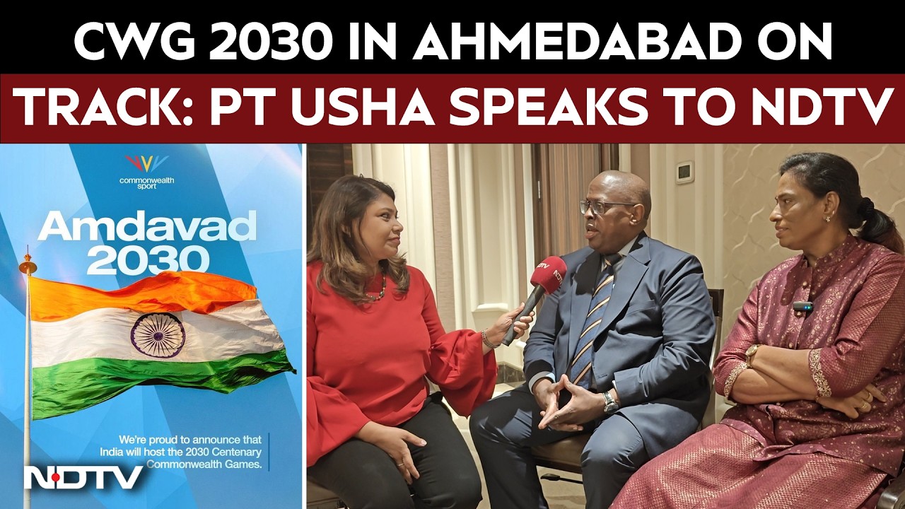 Commonwealth Games | IOA President PT Usha, CWG Fed Chief Donald Rukare On CWG 2030 In Ahmedabad