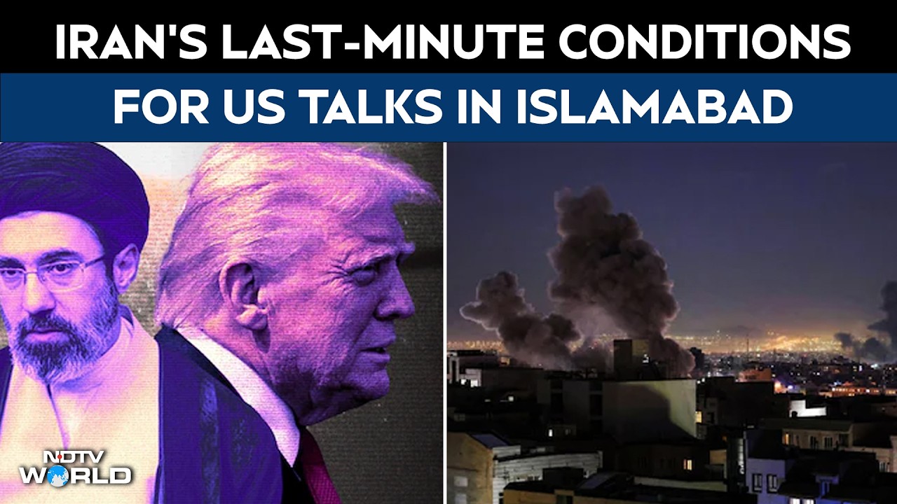 Explained In 60 Seconds: Iran's Last-Minute Conditions For US Talks In Islamabad
