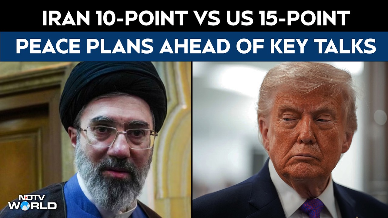Explained: Iran's 10-Point Vs US 15-Point Peace Plans Ahead Of Islamabad talks