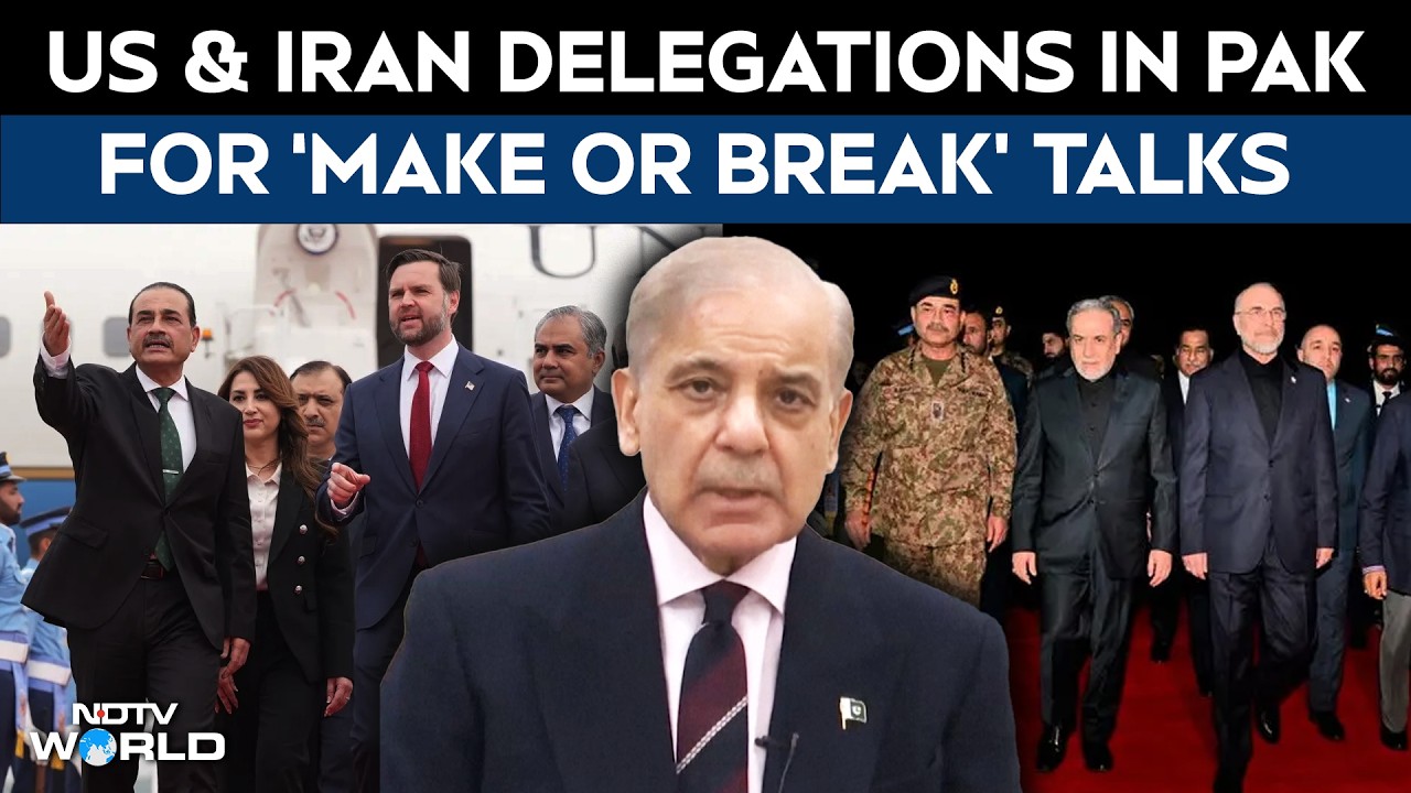 Islamabad Talks: US & Iranian Delegations In Pakistan For 'Make Or Break' Peace Talks