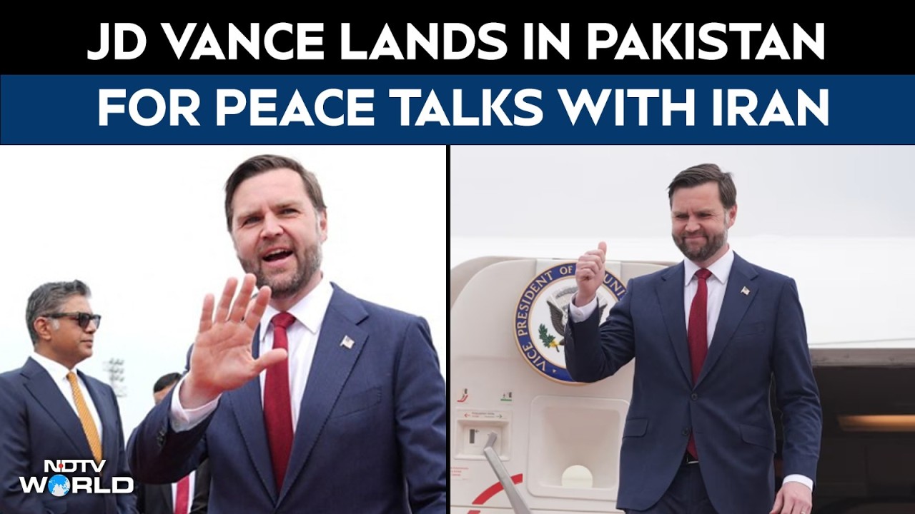 JD Vance Leads US Delegation in Pakistan for Iran Talks, Ceasefire Push Amid Regional Tensions