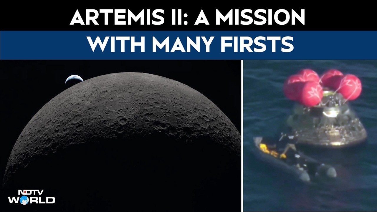 Artemis II Returns To Earth: NASA Moon Mission Breaks Space Records | First To See Dark Side Of Moon