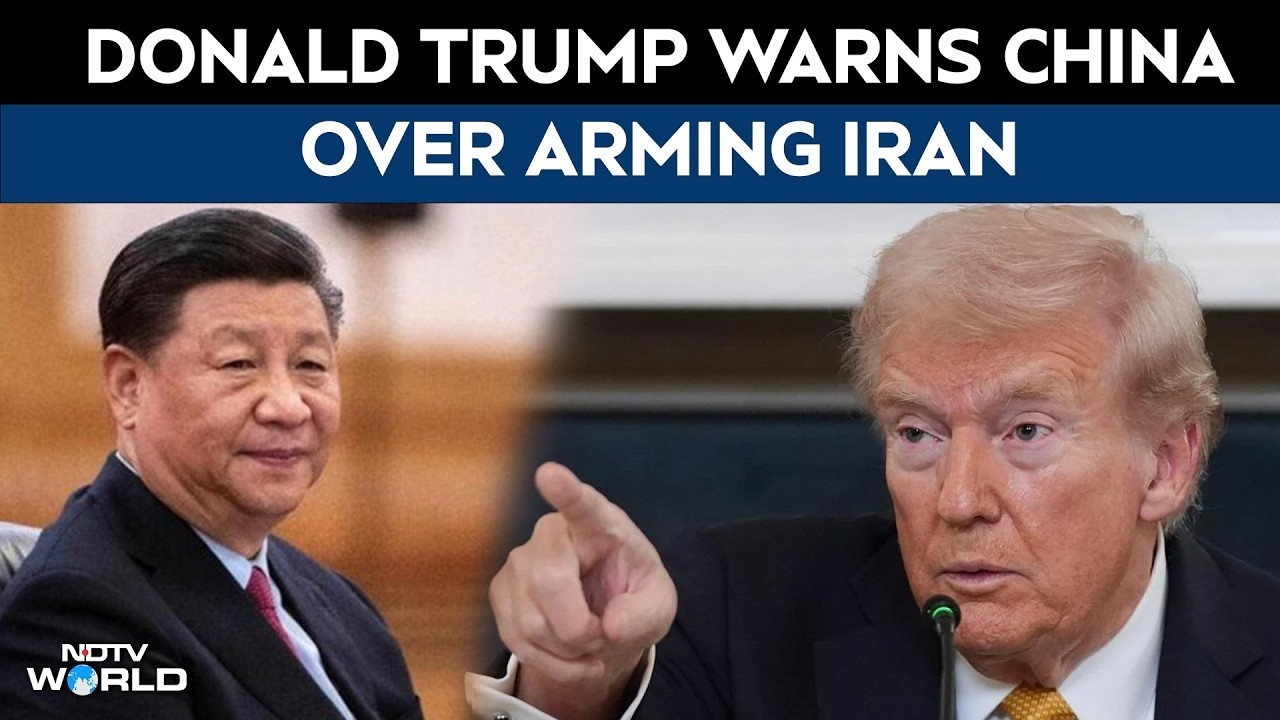 Donald Trump Sends Strong Message To China Over Helping Iran