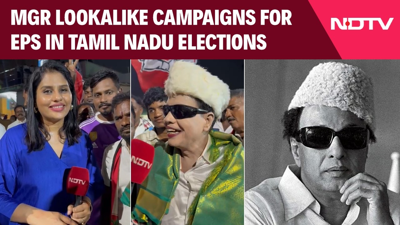 Tamil Nadu Polls 2026 | MGR Lookalike Campaigns in Elections: &ldquo;I&rsquo;ve Worn His Costume Since 13 Years&rdquo;
