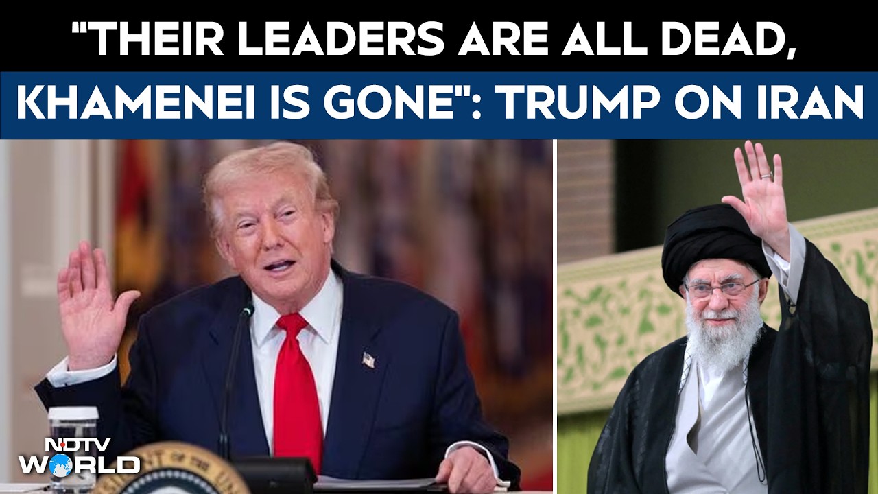 US Iran War Updates | “Their Leaders Are All Dead, Khamenei Is Gone…” : Trump Claims Iran Victory