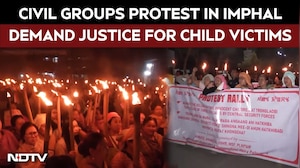 Manipur Latest News: COCOMI, Civil Groups Protest In Imphal Demanding Justice For Child Victims