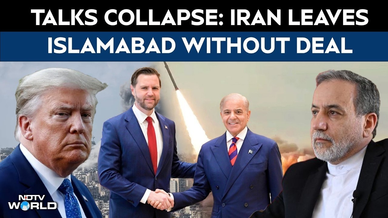 21-Hour Negotiations Fail, Iran Delegation Leaves Islamabad