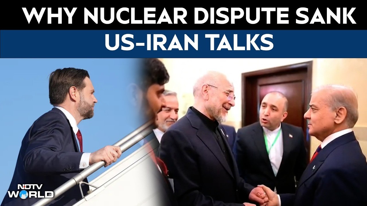 Why US–Iran Talks Failed Despite Marathon Negotiations: Explained