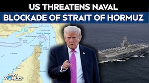 Trump Hints At Naval Blockade Of Strait Of Hormuz As US-Iran Peace Talks Fail