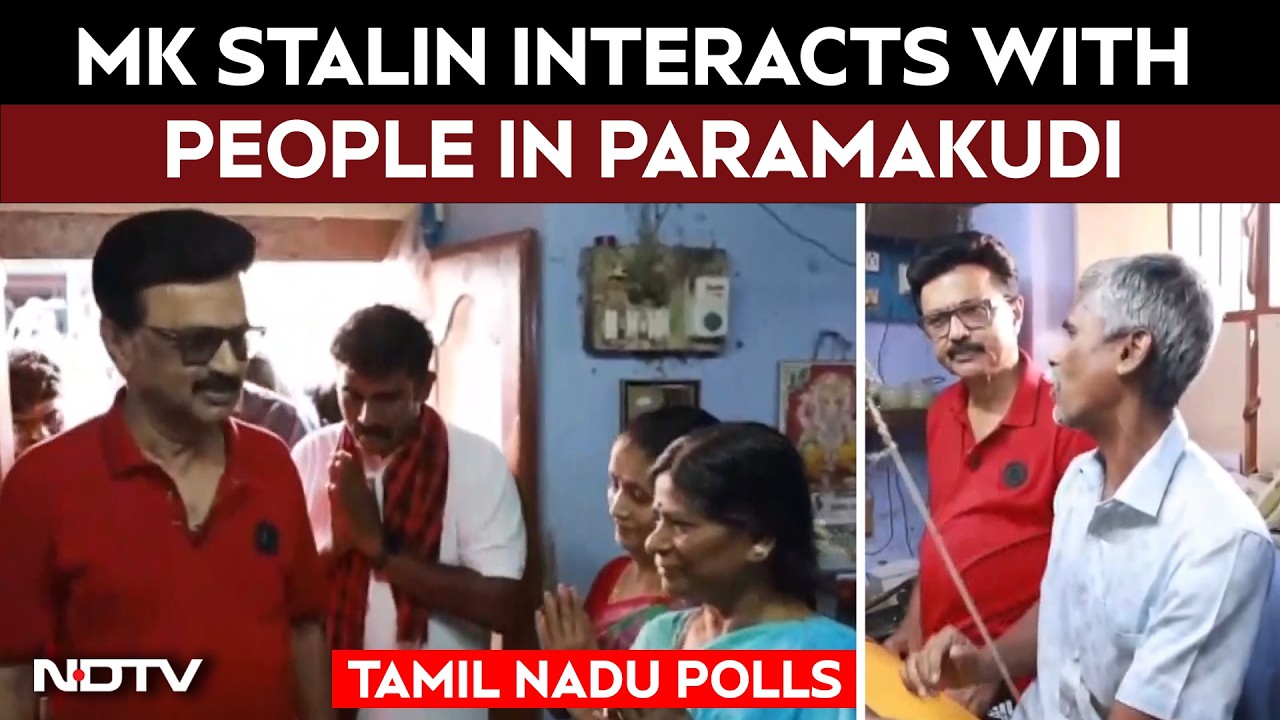 Tamil Nadu Assembly Elections 2026: CM Stalin Interacts With Public In Paramakudi During Campaign